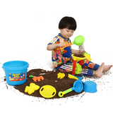 沙池套装挖沙玩沙漏儿童沙滩玩具大号套装宝宝洗澡决明子玩具