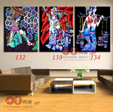 云南重彩民族风情装饰画抽象人物艺术挂画客厅卧室餐厅酒店壁画