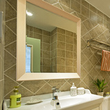 YISHARE浴室镜卫生间镜子壁挂镜子卫浴镜厕所装饰镜定做镜子 5006