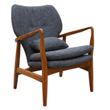 特价 单人布艺沙发 个性创意北欧沙发椅实木休闲沙发椅子躺椅包邮