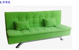 现代美式布艺多功能家具1.2米 1.8米折叠单人双人三人沙发床特价