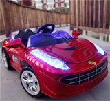 儿童电动车 可坐单人四轮遥控宝宝汽车电动双驱玩具车皮座椅