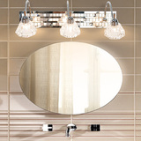 欧柏图 创意水晶镜前灯LED 卫生间浴室镜柜灯 简约化妆灯J47