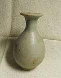 古董古玩瓷器 宋代耀州窑 小玉壶春瓶 保真 全品