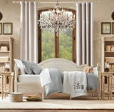 法式简约实木象牙白沙发床 美式欧式美式坐卧两用儿童床可定制