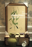 特卖 美式新古典花卉果实系列装饰画绿色植物 实木画框进口画芯
