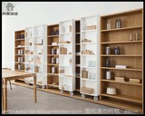 奥创意书柜书橱书架简约现代可移动书柜书架隔断柜定制书柜文件柜