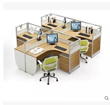 办公家具办工作桌 简约现代 4/四人屏风工作位 职员办公桌椅