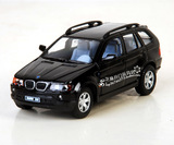 二门开/车模 1:36 BMW/宝马 X5 合金汽车模型/儿童玩具车 黑