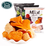 印尼进口食品梅西MAXI紫薯木薯薯片脆片50g经典怀旧零食3口味任选