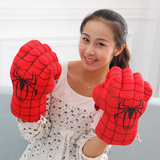 毛绒玩具创意外贸蜘蛛侠拳击手套儿童成人拳套绿巨人男女生日礼物