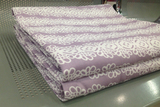 埃及棉纯棉外贸原单贡缎超大加大双人床单2.4X2.7米紫色藕荷全棉