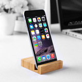 新懒人实木手机支架平板电脑iPhone多功能创意桌面床头通用木底座