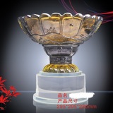 奖杯 琉璃水晶奖杯 进口高档琉璃水晶奖杯 礼品定制 HK-82285
