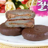 韩国传统糕点 乐天 巧克力打糕派186g(252) 女孩零食