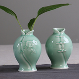 创意陶瓷花器 简约现代花瓶 陶瓷水培植物花瓶 小号陶瓷花瓶花插
