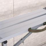 加厚铝合金马凳工作台折叠梯洗车工具凳装修凳伸缩升降脚手架凳子