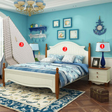 木香邻 地中海卧室成套家具组合 美式实木床双人床床头柜床垫