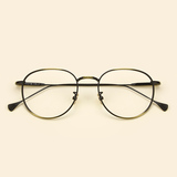 圆形眼镜框男女款韩版潮 复古眼镜可配近视眼镜平光镜 圆框眼镜架