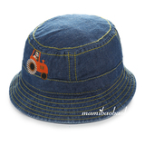 2015春夏新款男童帽子汽车牛仔帽套头小童装宝宝帽子婴儿童帽子