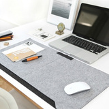 纳彩双层电脑桌垫毛毡书桌垫写字垫个性办公超大鼠标垫键盘垫包邮