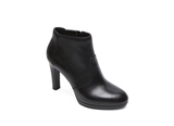 美国直邮Rockport/乐步M77401女靴气质短靴皮靴粗跟套筒高跟靴