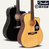 Fender CD60正品芬达吉他41寸云杉电箱进口民谣吉他木吉它初学者