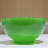 宜家沙拉碗三色玻璃玉茶碗米饭碗玻璃茶碗耐热耐高温大碗功夫茶碗
