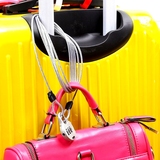 防盗锁绳行李箱锁背包密码锁户外晾衣绳锁拉杆箱锁钢丝密码锁旅行