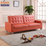 多功能可折叠皮沙发床2米 简约现代 小户型客厅办公沙发床1.8宜家