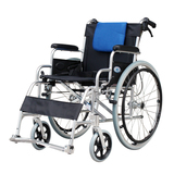 佛山凯洋铝合金手推轮椅中老年人残疾人折叠轻便携代步车免充气kq