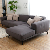 北欧宜家布艺沙发组合可拆洗简约小户型沙发客厅家具日式羽绒沙发