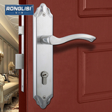 荣力斯 304 不锈钢机械门锁 大门锁防盗 卧室房门锁 室内木门锁具