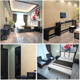 北京三四星级商务酒店喷油漆全套标间家具 1.8米床架挂衣板电脑桌