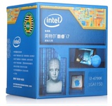Intel/英特尔 I7-4790K 盒装散片22纳米CPU处理器八核 1150针接口