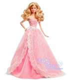【现货】美国代购正品barbie芭比娃娃2015生日愿望珍藏版 洋娃娃