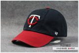 MLB明尼苏达双城棒球帽全封口运动帽时尚男女休闲帽登山出游必备