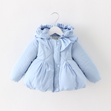 童装冬季新款女宝宝韩版棉衣0-1-2-3加绒加厚婴幼儿棉袄外套外贸