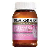 澳洲Blackmores pregnancy gold 孕妇哺乳期黄金素180粒叶酸DHA