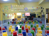 多功能音乐凳 音乐教室专用彩色凳子 多色混搭凳子 可定做音乐凳