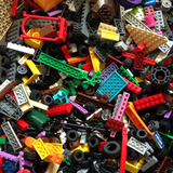 正版乐高LEGO积木散货（科技部件/基础件/散件/人仔）一斤119元起