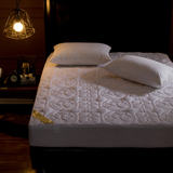 高档酒店纯棉夹棉床笠单件全棉床罩加厚床垫席梦思保护套1.8米床