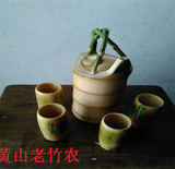 竹茶壶竹制品创意茶壶生态竹茶壶茶具竹茶壶独特生态变异奇竹茶壶