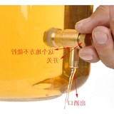 2016纯铜水龙头酒瓶子包邮铅玻璃酿酒酵素葡萄酒发酵1个密封罐