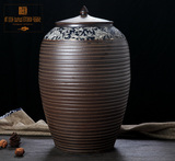 陶瓷米缸米桶20斤50斤带盖油缸水缸酒缸储米罐泡菜缸桶景德镇