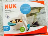 现货 德国代购 NUK婴儿食品食物研磨器 餐具辅食碗 研磨碗辅食泥