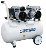 奥突斯OTS-550x2-50L 无油静音空气压缩机 1.1KW气泵无声空压机