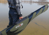 竿包钓鱼包杆包特价1.3米单层 大肚 防水 硬壳海竿支架 渔具包鱼
