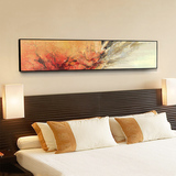床头画现代简约挂画客厅沙发背景墙装饰画卧室抽象画壁画油画墙画