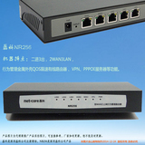 行货 磊科 NR256 双WAN VPN WEB PPPOE服务器 企业 铁壳 路由器